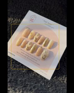 handmade press on nail , easy to use