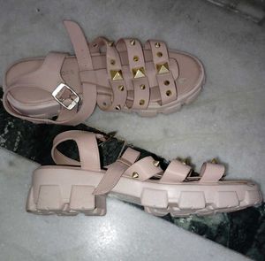 Studded Gladiator Sandals