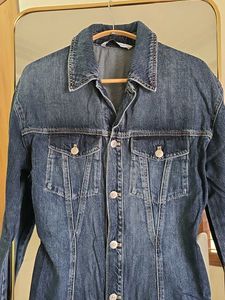 ZARA TRF Long Denim Dress