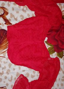 Beautiful Red Korean Top