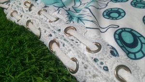 Crop Top With Lear Cutting Best Quality