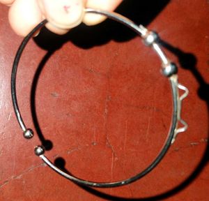 Silver Tone Bangle Bracelet