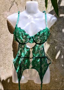 Emerald Lace Bodysuit