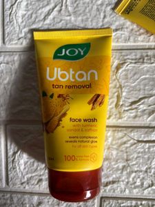 Joy Ubtan Tan Removal Face Wash – with Turmeric, S
