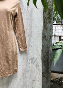 3438. Bodycon Mini Dress - Long Sleeves