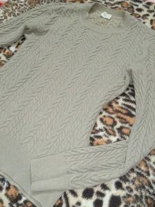 Price Drop!! Grey knit sweater 🎀