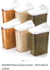 Multi Purpose Container 6 Peice