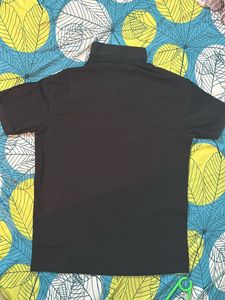 Armani Exchange Black Polo Shirt
