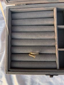 Snake Diamond Gold Ring