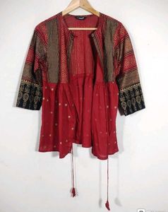 Printed Tunic Top