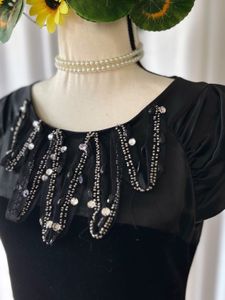 Korean Velvet Dress