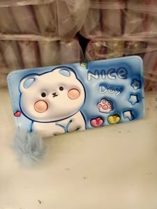 3D Women Small Wallet for Girls Credit Card Holder