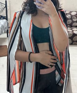 Price Drop🔥Cut-out Blazer With Shoulder Pads