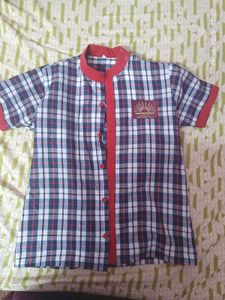 Kendriya Vidyalaya Uniform  Shirt+skirt(10-12 Age)