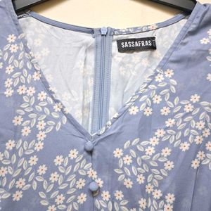 Floral Print Mini Dress