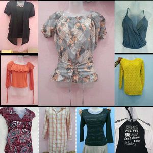 9 Mix Size Tops