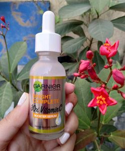 Garnier Vitamin C + Booster Face Serum For Skin Br