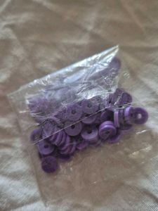 Purple Clay Beads 🎀