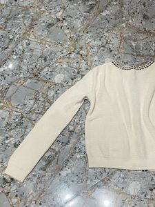 White Cardigan