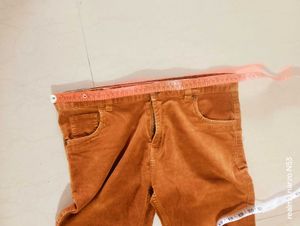 Corduroy Trousers .Camel color