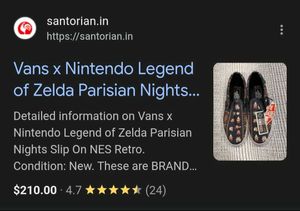 Vans x Zelda Parisian Nights