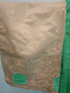 Mint Green Plazo Kameez