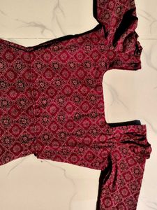 Beautiful printed cotton kurthi🪷