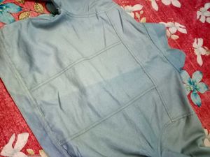 Light Blue Denim Jacket For Women