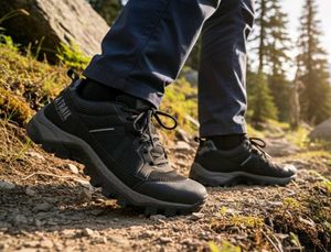 Black Trekking Shoes size 8 🔥