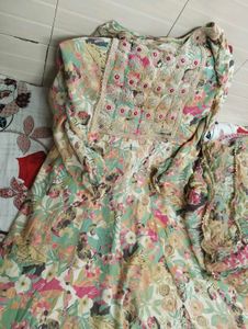 Stylish Floral Frock Suit