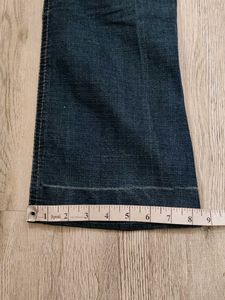 Ma1198 Red chilly cargo bootcut jeans waist 24 inc