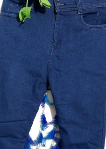 Dark Wash Denim Jeans