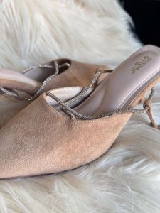 Ginger By Lifestyle Embellished Pointed Heels