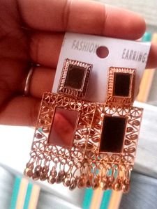 Square Dangle Earrings