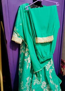 Party Wear Libas Brand Anarkali Suit Inner Attache