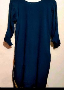 Sea🌊Blue Sharara Suit &amp; Dupatta For 34 Bust