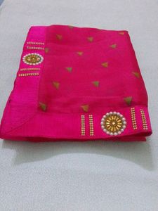Stone Work Saree