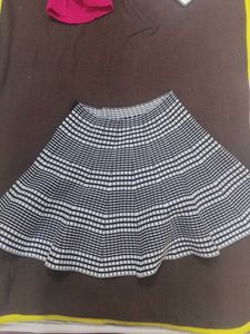 Checkered Skirt