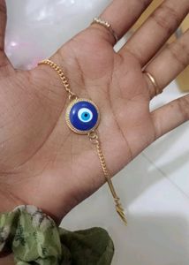 Combo: Evil Eye Pendant Necklace + Bracelet + Ring