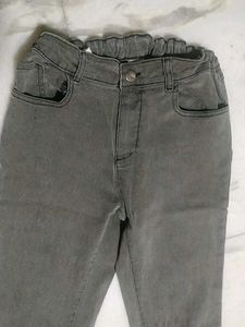 Grey Jeans For 13 to 14 Years Old Girls.