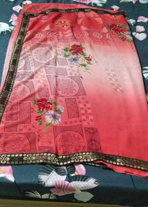 daily wear sari without blouse