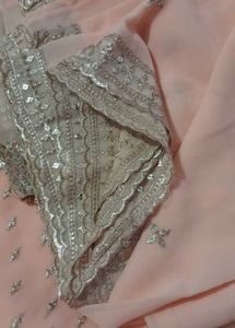Heavy Unstitched Party Wear Suit