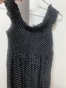 Polka Dot Black One Piece