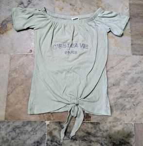Art And Me Women Tops &amp; Tunics With Tie In End