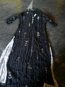 Black & White Print Kurti