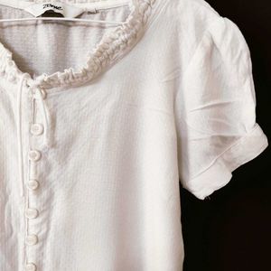 White Cotton Top