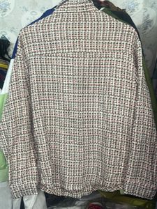 Pull&amp;Bear Checked Shirt Jacket