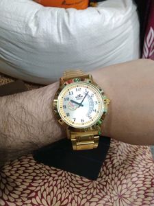 Scottish Club Golden Chain Watch