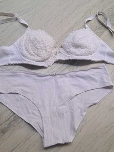 combo Of Four Imported Fabric Bra N Panty