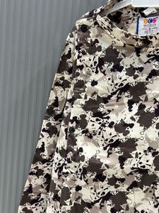 Kids Asymmetrical Camo Print Kurta